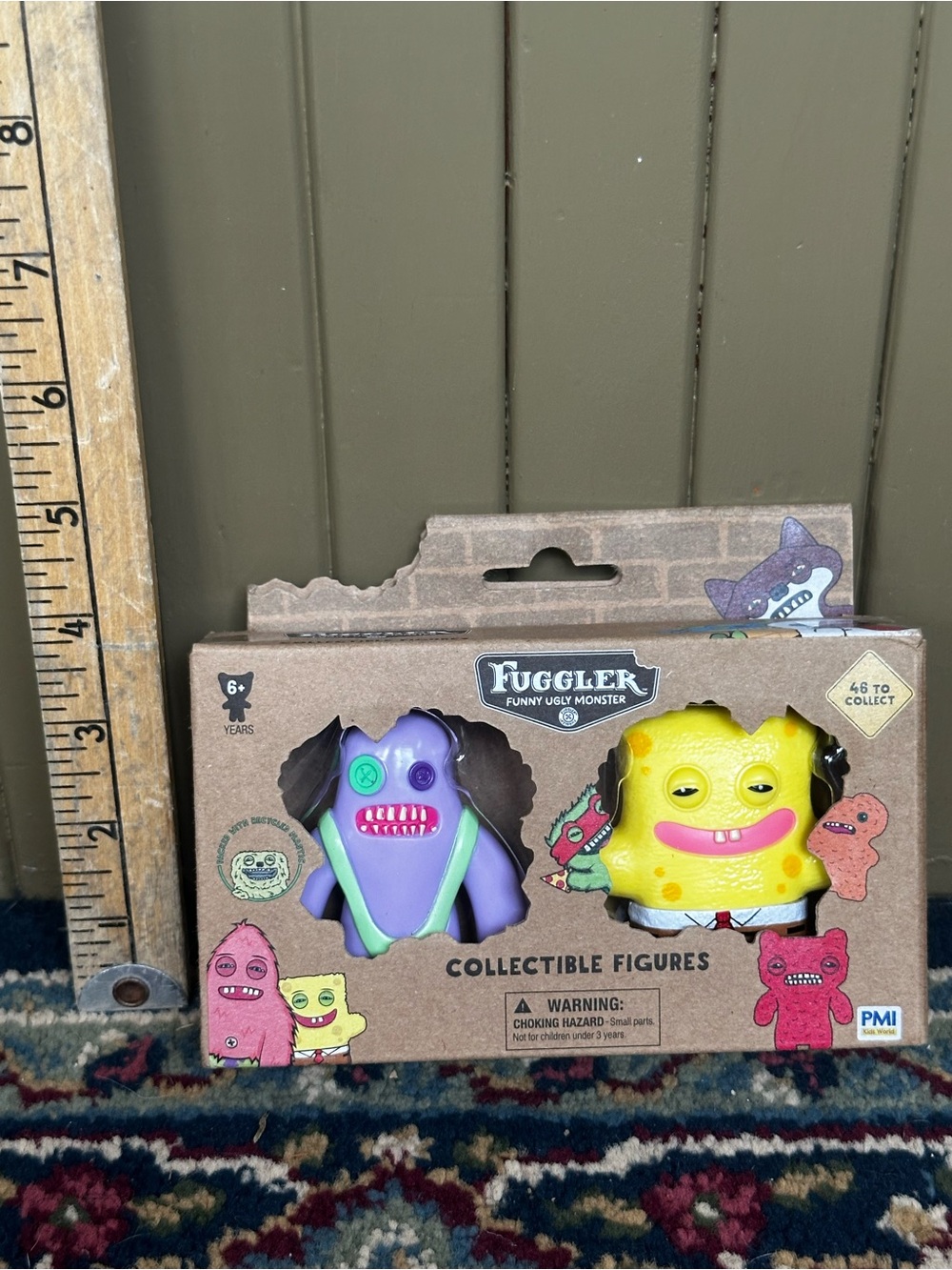 Fuggler SpongeBob & Sasquoosh Collectible Figures NIB